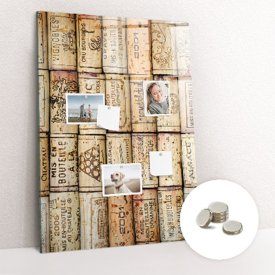 Magnetisch bord Wijnkurken