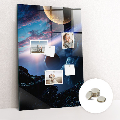 Memo bord Ruimtesterrenstelsel