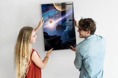 Memo bord Ruimtesterrenstelsel