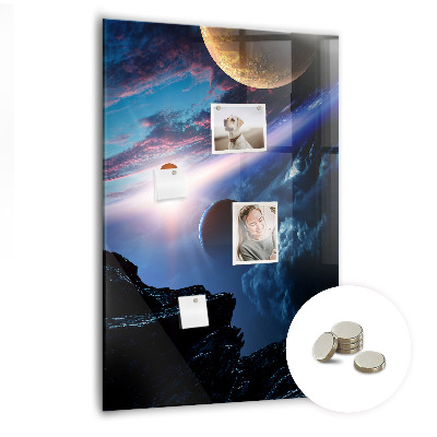 Memo bord Ruimtesterrenstelsel