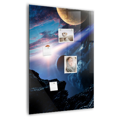 Memo bord Ruimtesterrenstelsel