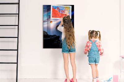 Memo bord Ruimtesterrenstelsel