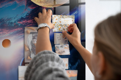 Memo bord Ruimtesterrenstelsel