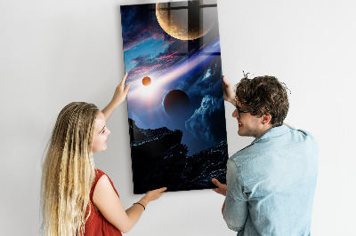 Memo bord Ruimtesterrenstelsel