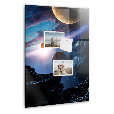 Memo bord Ruimtesterrenstelsel