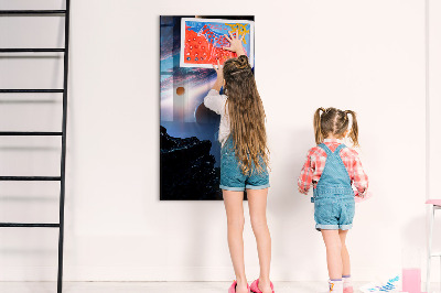 Memo bord Ruimtesterrenstelsel