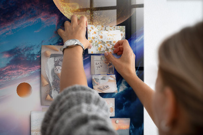 Memo bord Ruimtesterrenstelsel