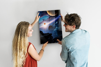 Memo bord Ruimtesterrenstelsel