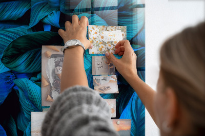 Magnetisch bord Exotische bladeren