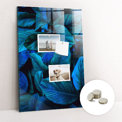 Magnetisch bord Exotische bladeren