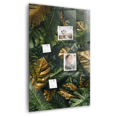 Magneetbord Tropische bladeren
