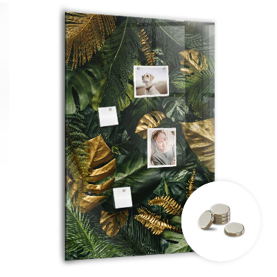 Magneetbord Tropische bladeren