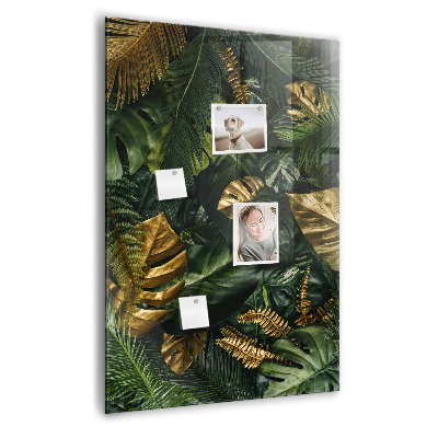 Magneetbord Tropische bladeren