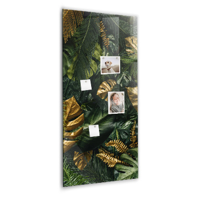 Magneetbord Tropische bladeren