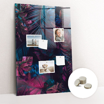 Magneetbord Tropische bladeren