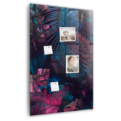 Magneetbord Tropische bladeren