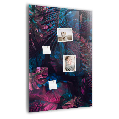 Magneetbord Tropische bladeren