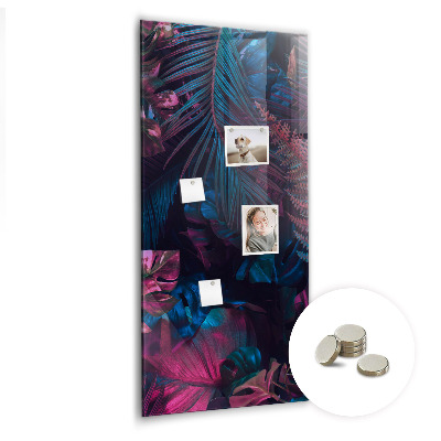 Magneetbord Tropische bladeren