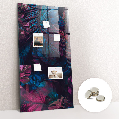Magneetbord Tropische bladeren
