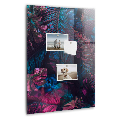 Magneetbord Tropische bladeren