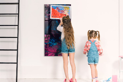 Magneetbord Tropische bladeren