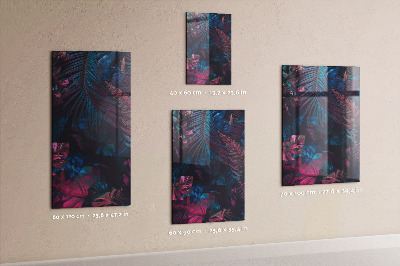 Magneetbord Tropische bladeren