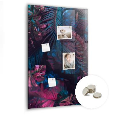 Magneetbord Tropische bladeren