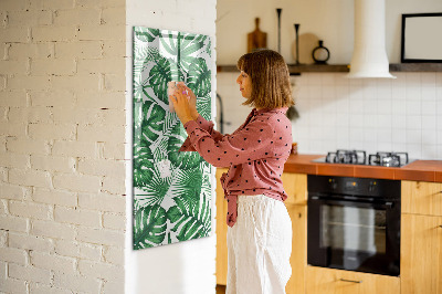 Memo bord Monstera plantbladeren