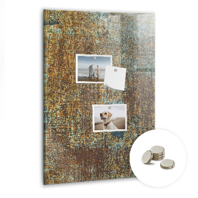 Magnetisch bord Roest