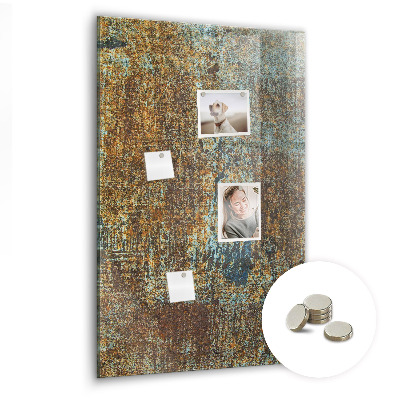 Magnetisch bord Roest