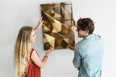 Memo bord 3D-abstractie