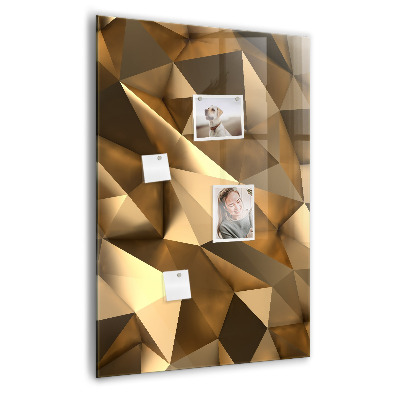 Memo bord 3D-abstractie