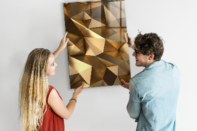 Memo bord 3D-abstractie