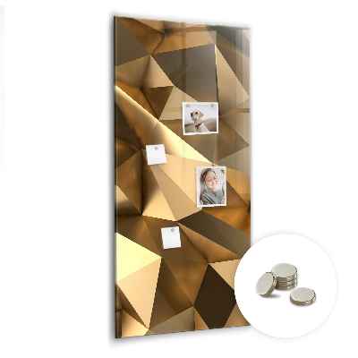 Memo bord 3D-abstractie