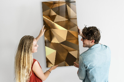 Memo bord 3D-abstractie