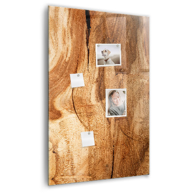 Magnetisch bord Natuurlijk hout