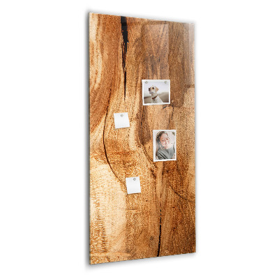 Magnetisch bord Natuurlijk hout