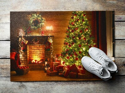 Droogloopmat kerstboom