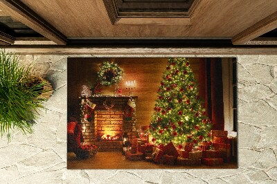 Droogloopmat kerstboom