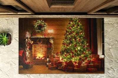 Droogloopmat kerstboom