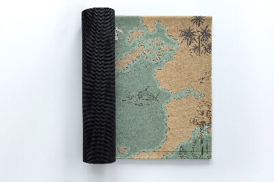 Schoonloopmat Oud plan