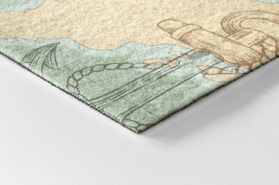 Schoonloopmat Oud plan