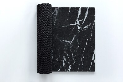 Buiten deurmat Marmer Zwart