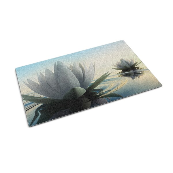 Buiten deurmat Waterlelies