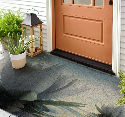 Buiten deurmat Waterlelies