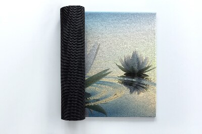 Buiten deurmat Waterlelies