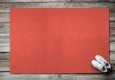 Deurmat voor buiten Oranje