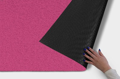 Schoonloopmat Intense framboos