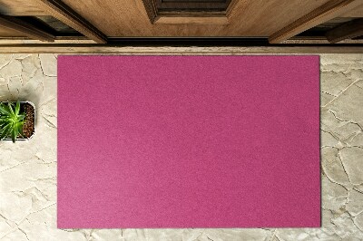 Schoonloopmat Intense framboos