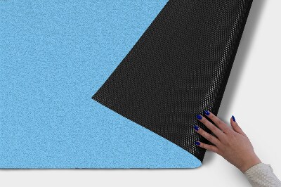 Buiten deurmat Zomerblauw